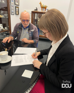 Wizyta Braci Szkolnych w Fundacji DCU (kwiecień 2024r.)