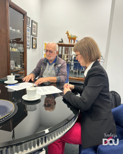 Wizyta Braci Szkolnych w Fundacji DCU (kwiecień 2024r.)