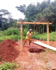 Budowa studni w Bingongol, Kamerun (styczeń-luty 2022r)