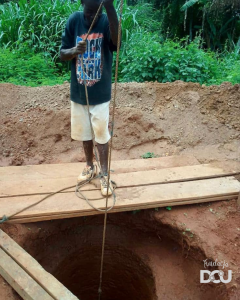 Budowa studni w Bingongol, Kamerun (styczeń-luty 2022r)